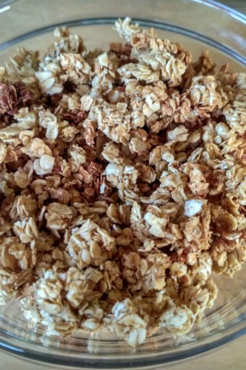 Zdravé vanilkové zapekané ovsené vločky