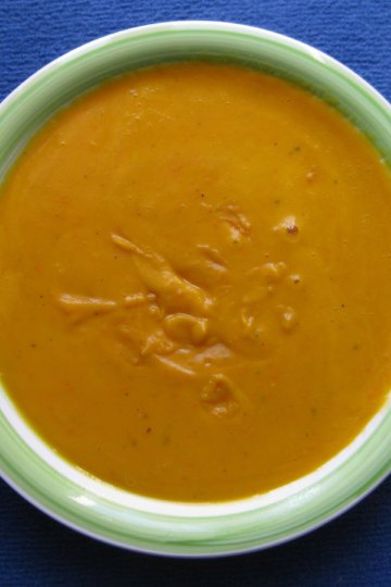 Krémová tekvicová polievka