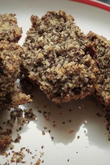 Fitness maková bábovka