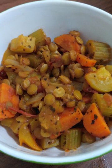 Zeleninové ragú na bolonský spôsob