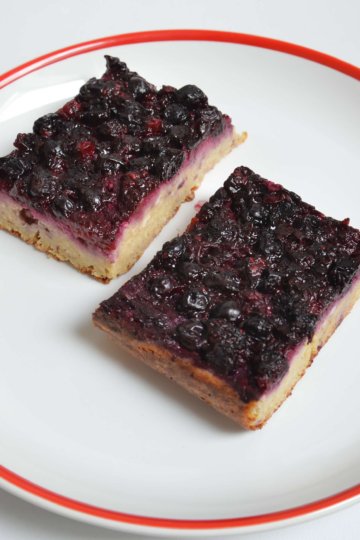 Tvarohový koláč s ovocím