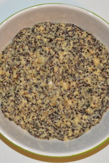 Maková kaša z pšeničných klíčkov