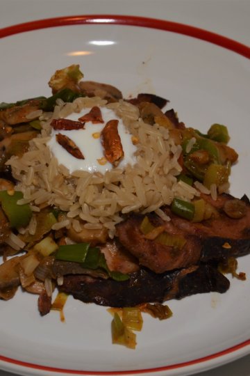 Moravské mäso so šampiónmi