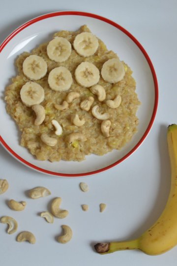 Pudingová kaša z ryžových vločiek