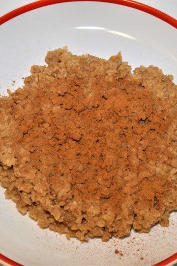 Škoricovo vanilková ovsená kaša