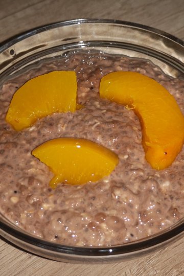 Chia puding z ovsených vločiek